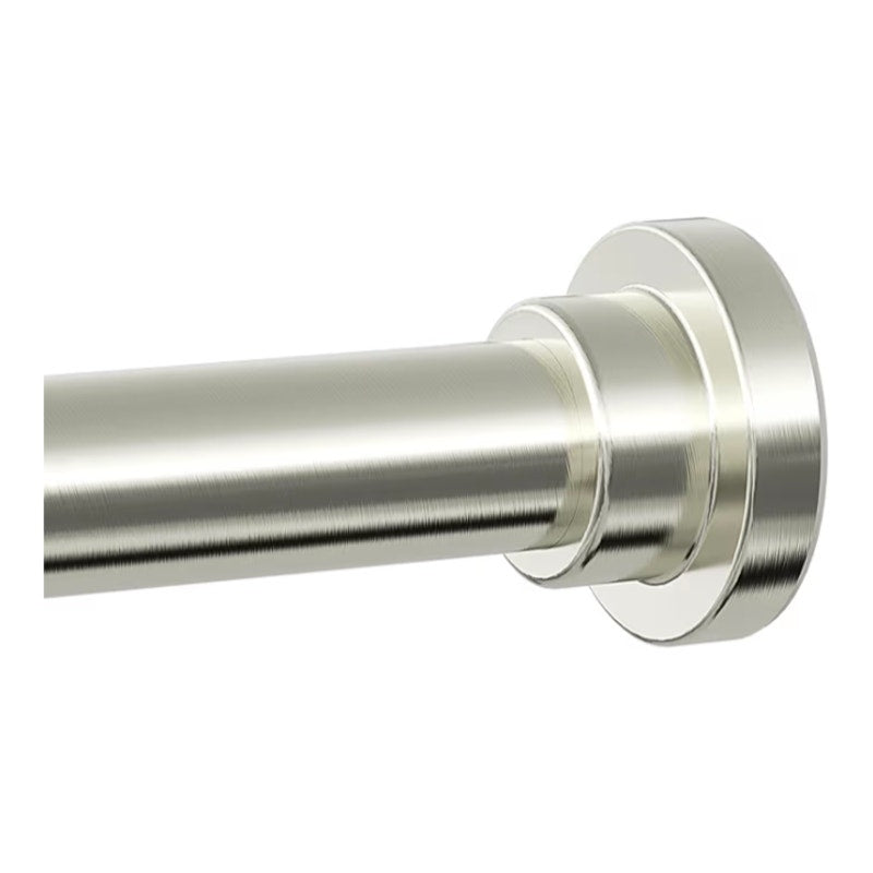 Brushed Nickel Tension Shower Curtain Rod