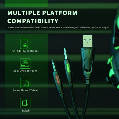 Gaming Headset, with 7.1 Surround Sound