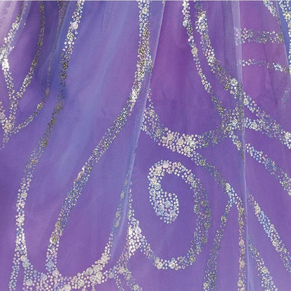 Wicked the Musical Glinda "For Good" Deluxe Halloween Costume - Girls Size 3T-4T - Lavender - New