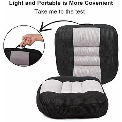 Adult Car Booster Seat Cushion Raise The Height for Short People Driving