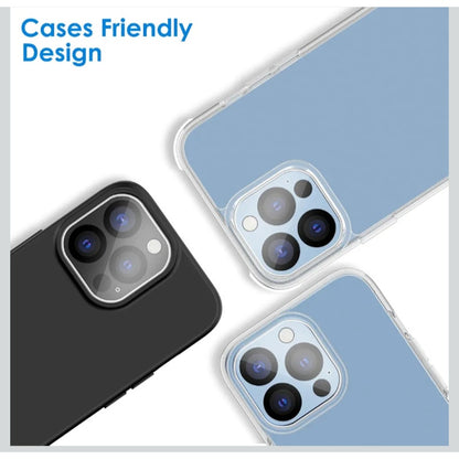 Camera Lens Protector for iPhone 13 Pro Max/13 Pro, 3-Pack