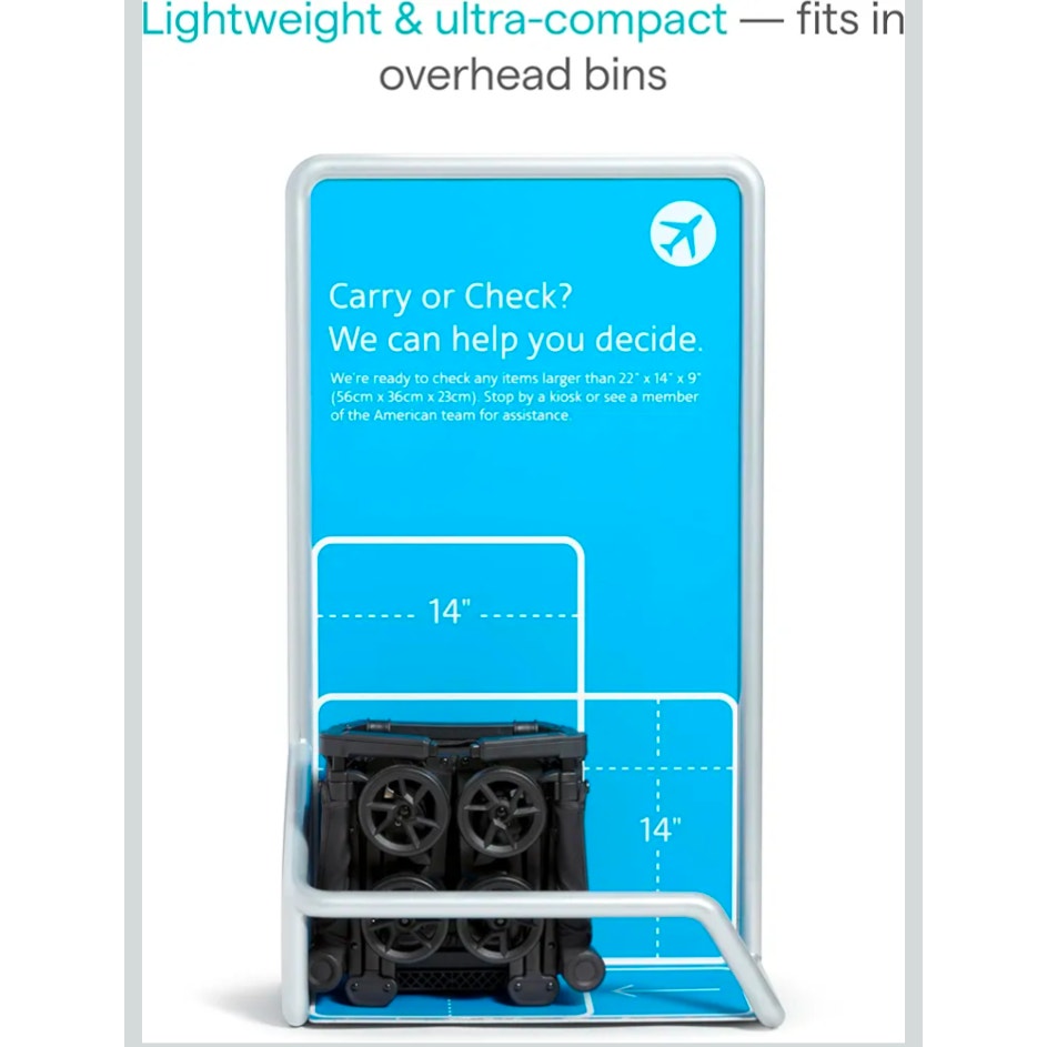 Munchkin Sparrow Travel Baby Stroller