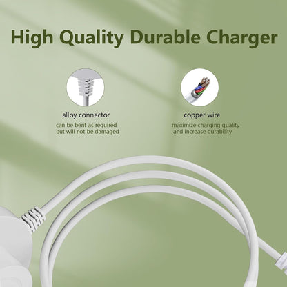 Replacment for Tonies Charger Compatible w/ Toniebox 1 Starter Set Tonie Box Charging Base Station Power Cord Plug In
