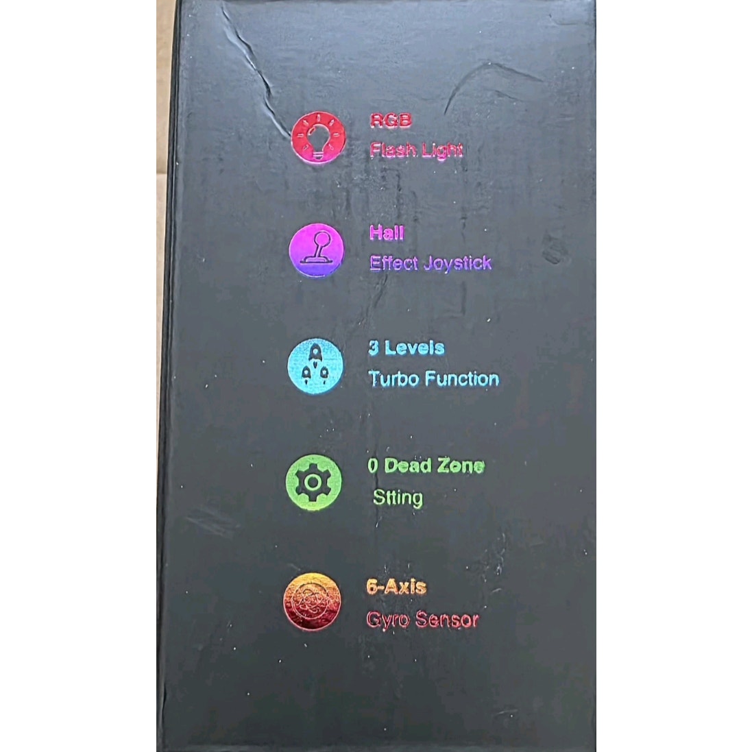 NC300 Wireless RGB Controller for Nintendo Switch/Switch Lite/OLED Black
