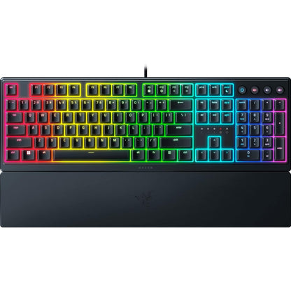 Razer Ornata V3 Gaming Keyboard Low Profile Keys Mecha Membrane Switches RGB Backlit