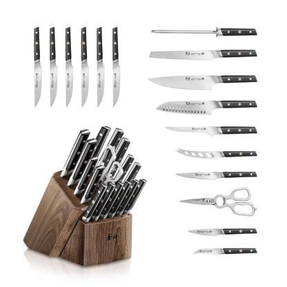 NEW Cangshan TC Series Professional Forged 17-Piece Knife Set Full Tang