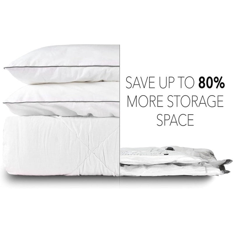 Vacuum Storage Bag Set Space Saver Sealer Compression Bags Variety 15 Pack