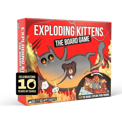 Exploding Kittens: The Board Game - 2026 Toy of the Year - 2-6 Players Ages 7+ - New