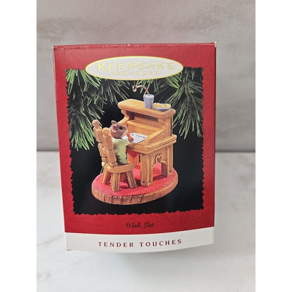 Hallmark “Wish List” Tender Touches Keepsake Ornament 1995 New