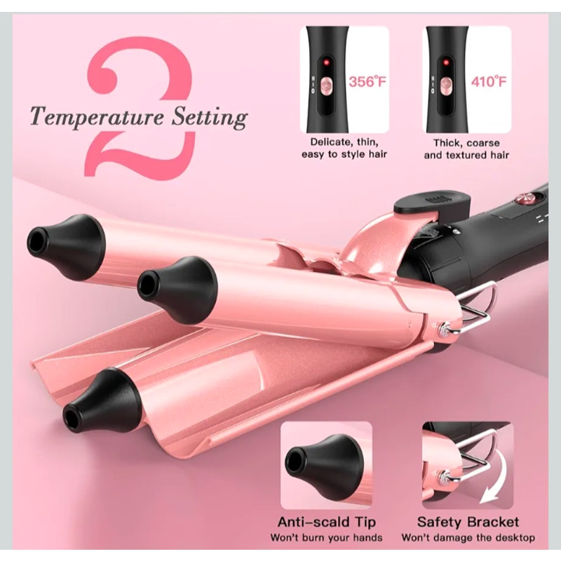 5 in 1 Curling Wand Set (0.35"-1.25")