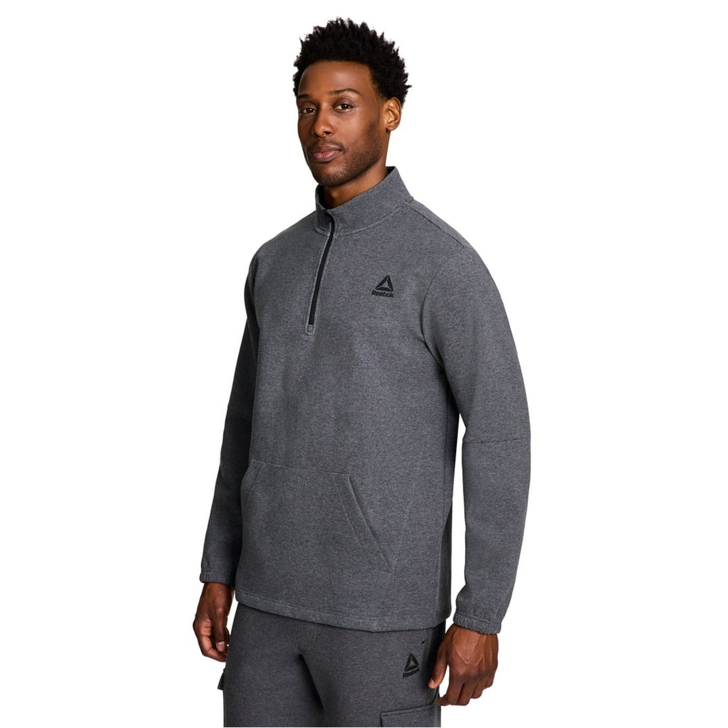 Reebok Men's Quarter Zip Sweatshirt Size XL