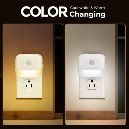 4-Pack Dimmable Motion Sensor LED Night Lights