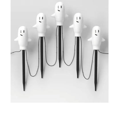 5ct LED Plastic Ghost pathway lights