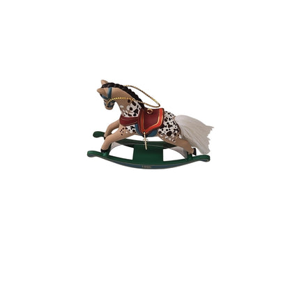 1995 Hallmark Rocking Horse Keepsake Ornament Collector's Series 15th Fifteenth