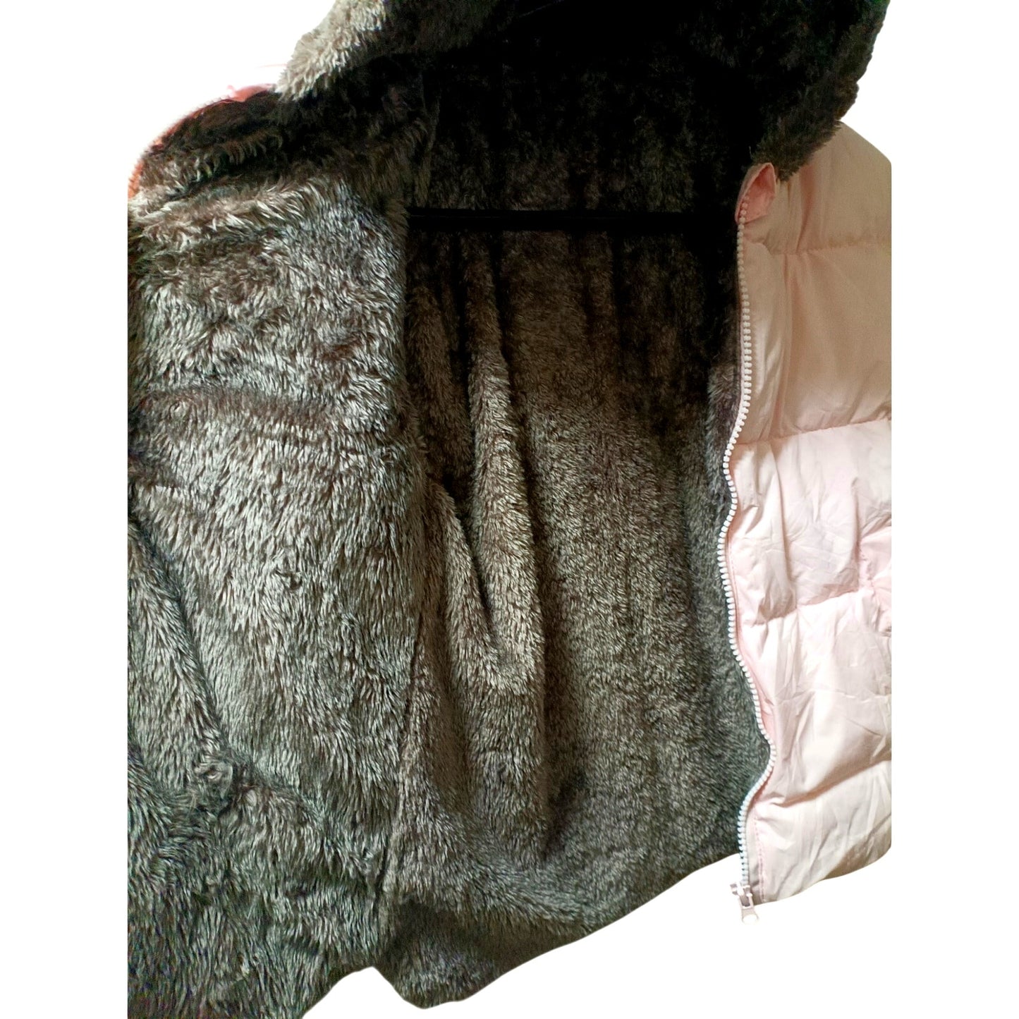 Girls Winter Hooded Winter Coat w/ Cute Bear Ears on Hood Size 3-4T Toddler