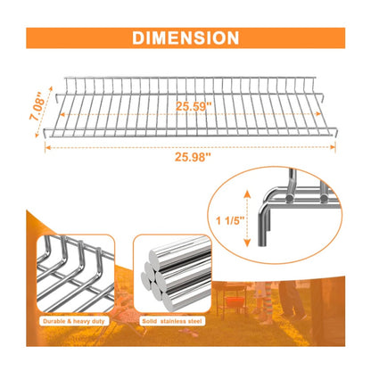 Grill Warming Rack Replacement Upper Rack