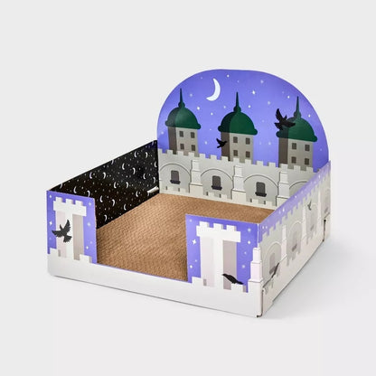 Halloween Castle Theme Cat Scratcher Pad - 15" - Boots & Barkley