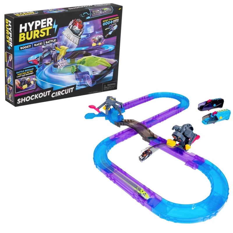 Hyper Burst - Shockout Circuit Battle Race Track Set