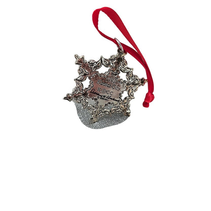 Hallmark 1998 Winter Wonderland Silver Plated Exclusive Ornament New
