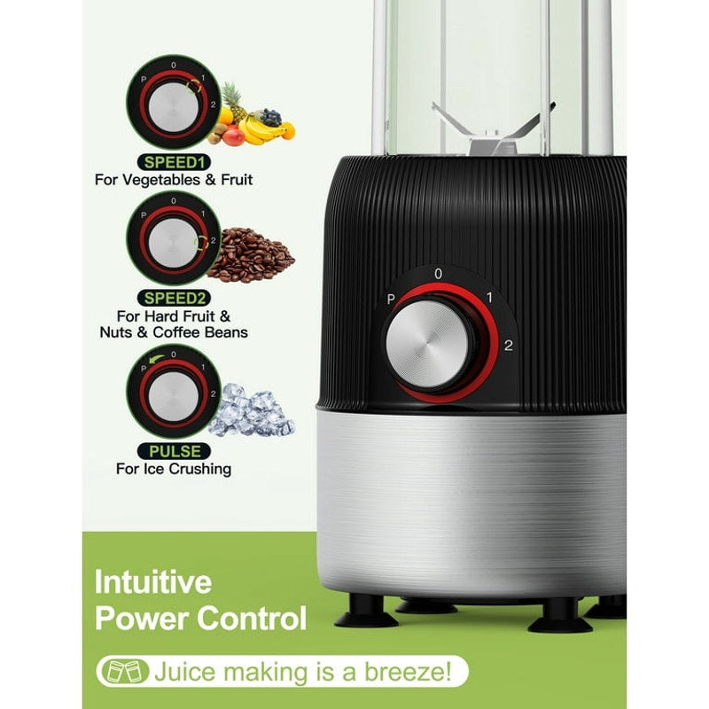 BPA Free 2-in-1 Multipurpose Personal Blender