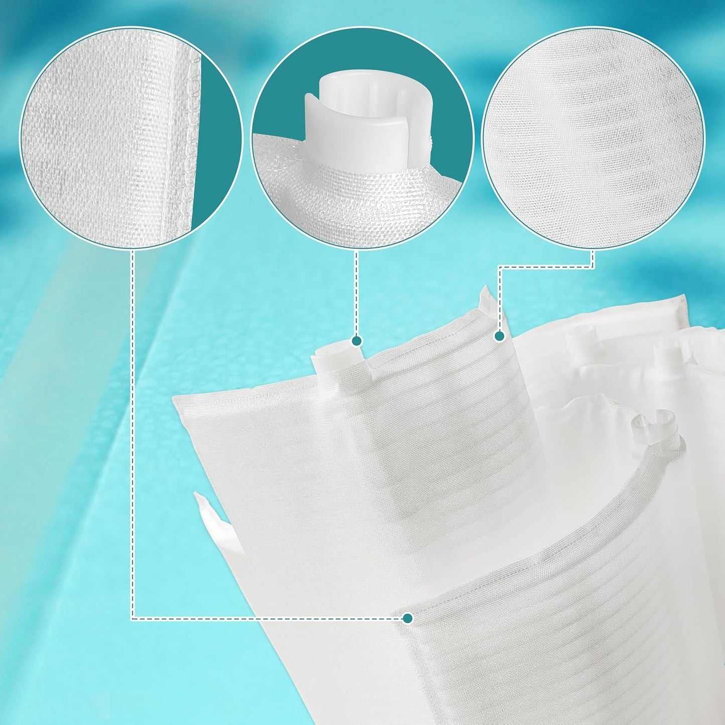 Grid Swmming Pool Filter Set Filbur FC-9520 Pleatco PFS1224 Unicel FS-2002 Hayward Pentair