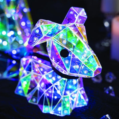 Christian Siriano Halloween Ghost Walking Dog Prismatic Light Up Decor