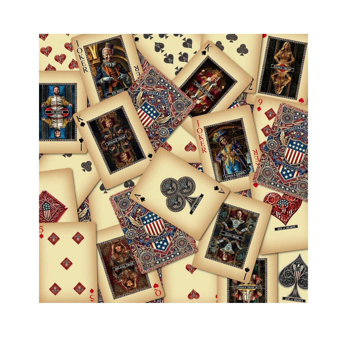 New Trump Presidential Playing Cards