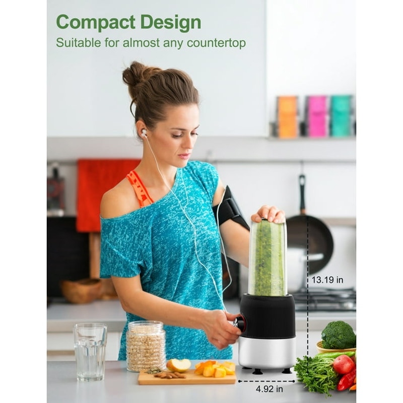 BPA Free 2-in-1 Multipurpose Personal Blender