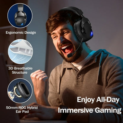 2.4GHz Wireless Gaming Headset for PS5/PS4/PC