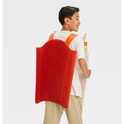 Kids' + Adult French Fries Halloween Costume Sandwich Board One Size Fits Most