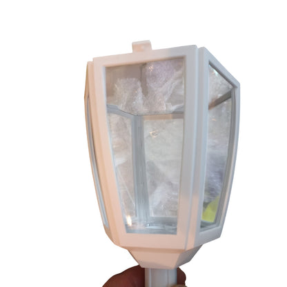 Dynaming 6 Pack Solar Flame Post Lights Outdoor, Solar Powered Lamps
