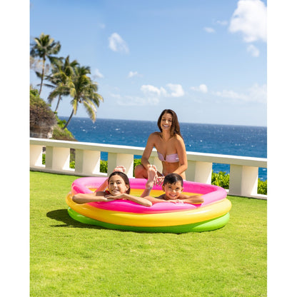 Sunset Glow Inflatable Pool 73 Gal 58"x13"