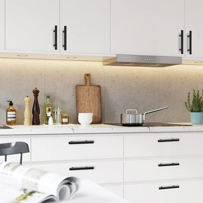 30-pack Cabinet Handles, 3" Hole Center, Matte Black