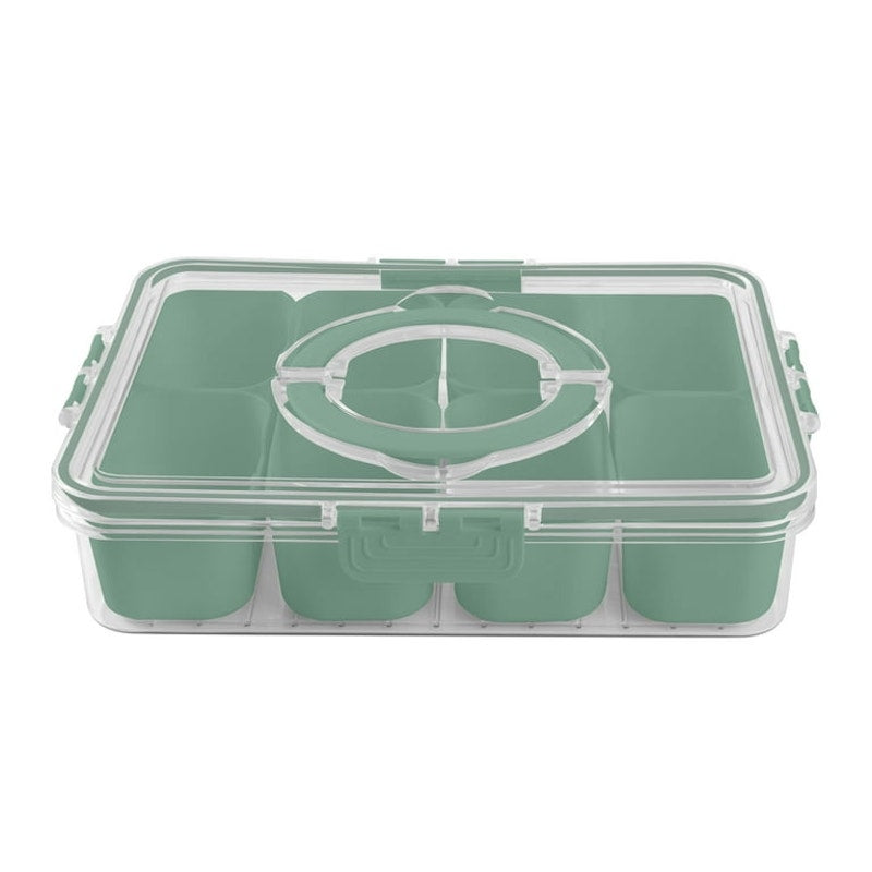 Cook With Color Snackle box for Kids Lunch Box and Snack Container
