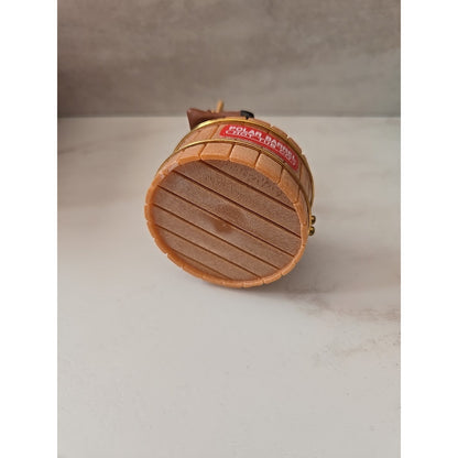 1986 Hallmark Santa's Hot Tub Christmas Ornament