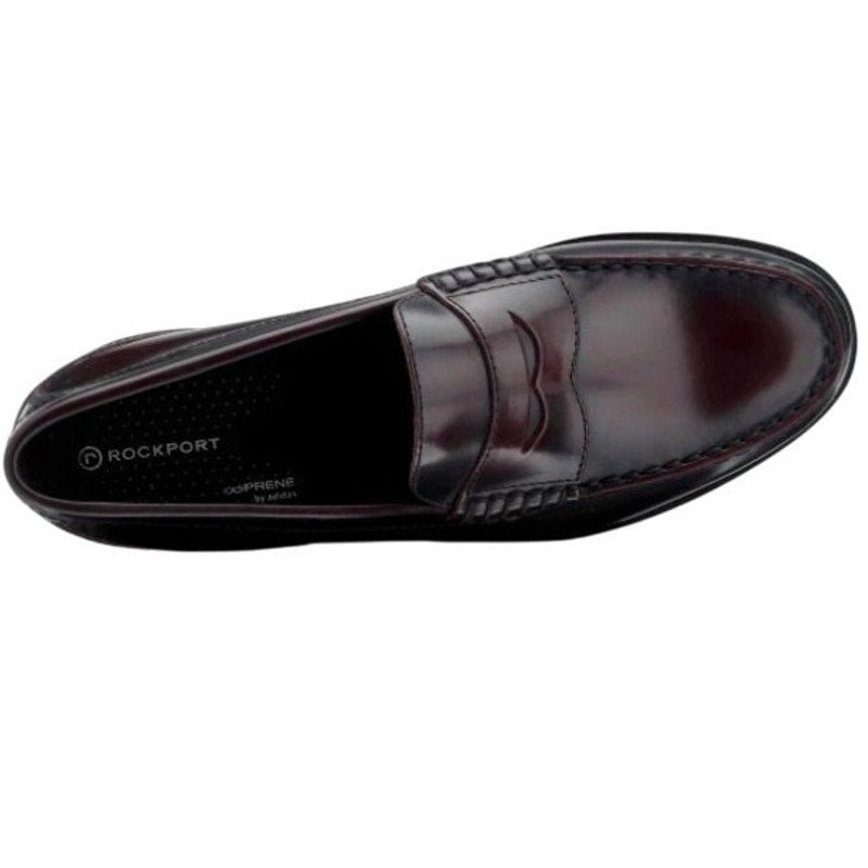 Rockport Shakespeare Circle Burgundy Brush Off Loafers K53881 New 11.5 XW XWide
