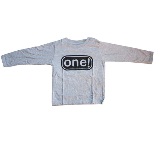 Lalo & Luna First Birthday One! Baby's First Birthday Year T-shirt Size 12M-18M