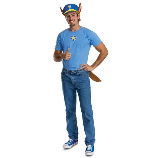 PAW Patrol Nickelodeon Chase Costume Accessories Kit Age 14 - Adult