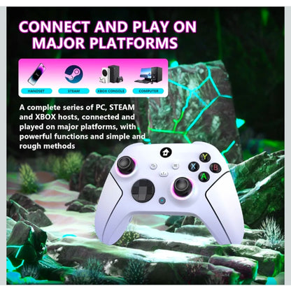 Wireless 2.4GHz Controller with 7 Colors RGB Light for Xbox