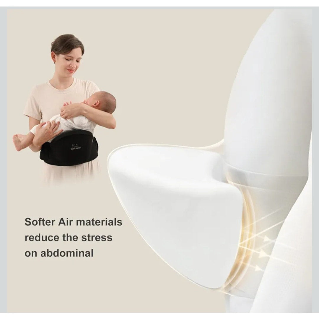 Bebamour Baby Carrier with Hip Seat