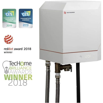 Electric Tankless Smart Water Heater no metal heating elements Whole-Home Point-of-Use