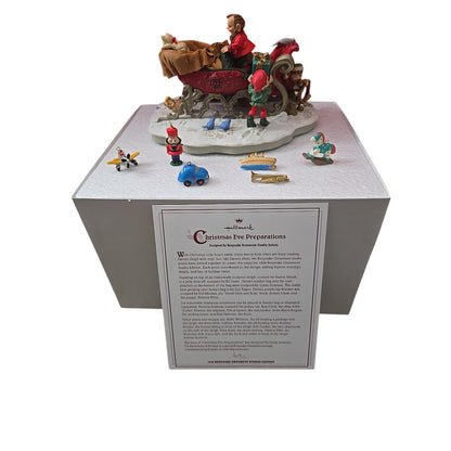 HALLMARK 1998 CHRISTMAS EVE PREPARATIONS Studio Edition 25th Anniversary