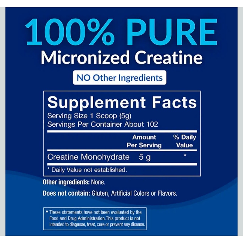 BodyTech Creatine Monohydrate Powder 18oz