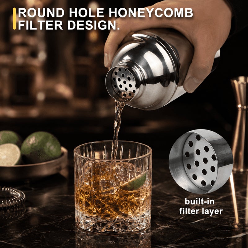 New 20 pc Cocktail Shaker Set