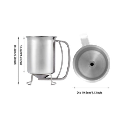800ml Stainless Steel Pancake Batter Dispenser