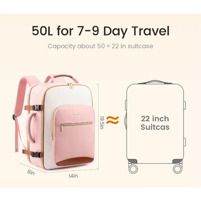 LOVEVOOK 50L Large Travel Backpack for Women