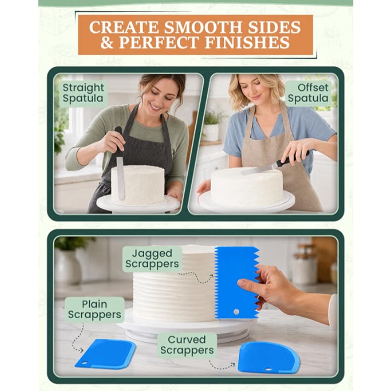 Cake Decorating Kit for Beginners