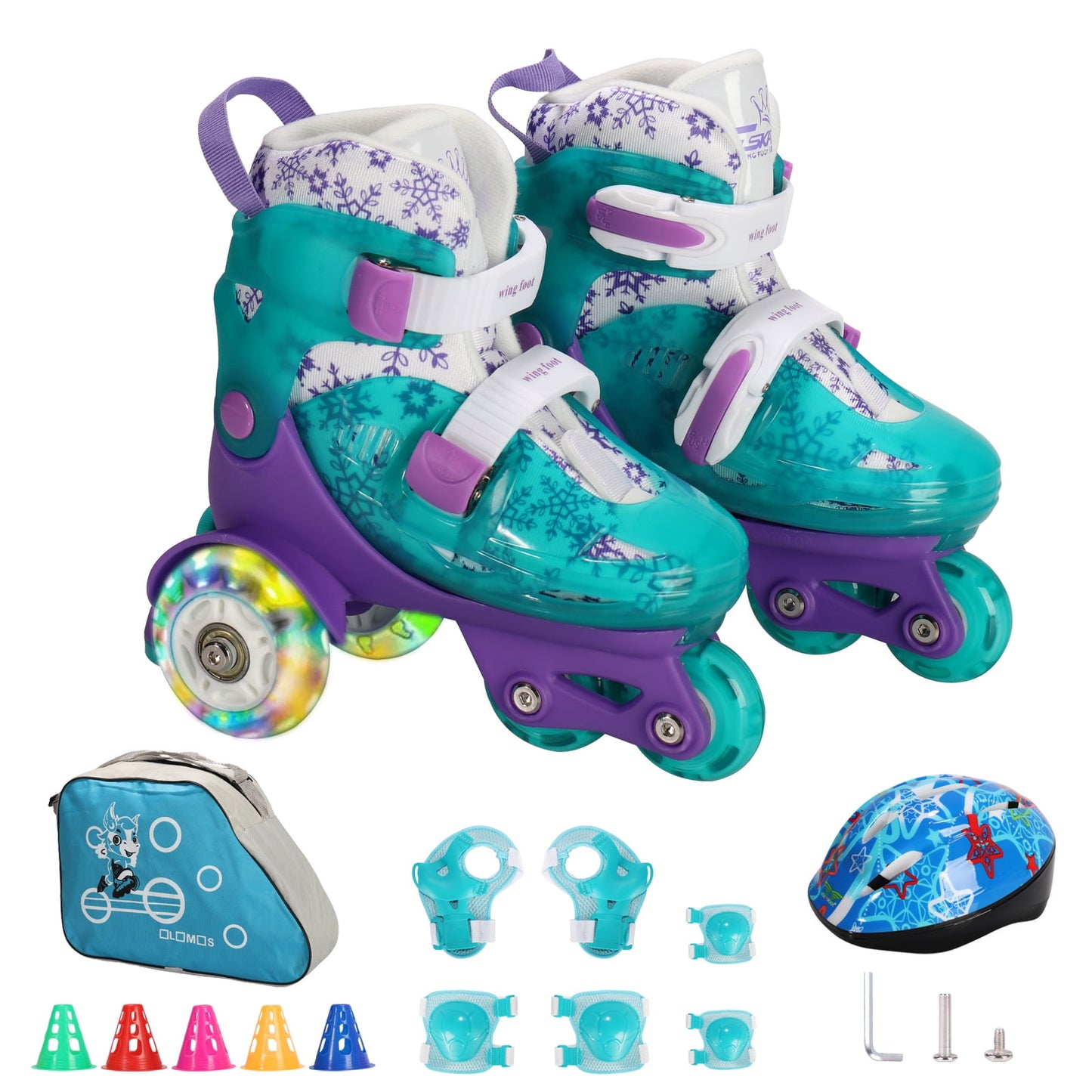 US little kids shoe size 13-2.5 Adjustable Roller Skates