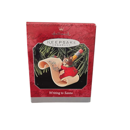 Hallmark Keepsake Ornament 1998 Writing to Santa