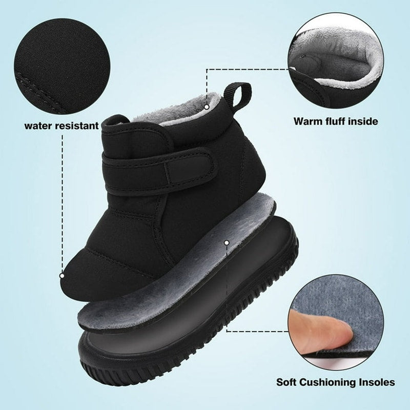 Ecetana Toddler Winter Snow Boots Size 5
